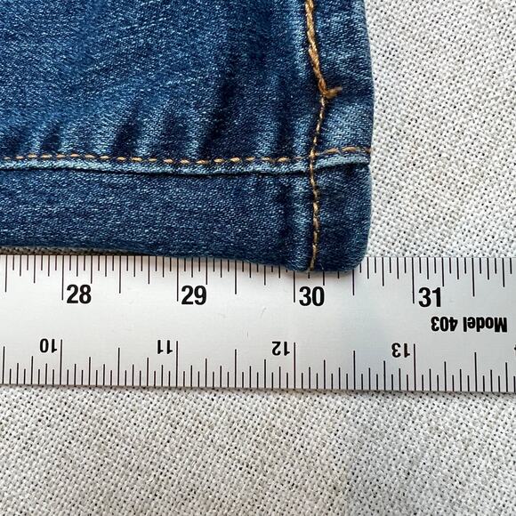 Levi's 318 Jeans Womens 33 Shaping Wide Leg High Rise Baggy Skater Y2K Retro - Picture 9 of 10